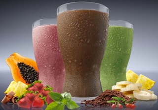 3 flavors of Shakeology meal replacement shake